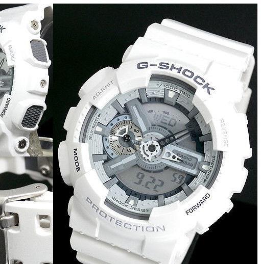 Casio Watch Parts GA-110 C-7 White Bezel / Shell G-Shock