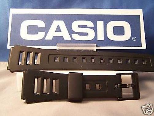 Casio Watchband W-71 & W-86 black 19mm Casio Sport Band Fits Most 19mm Watches