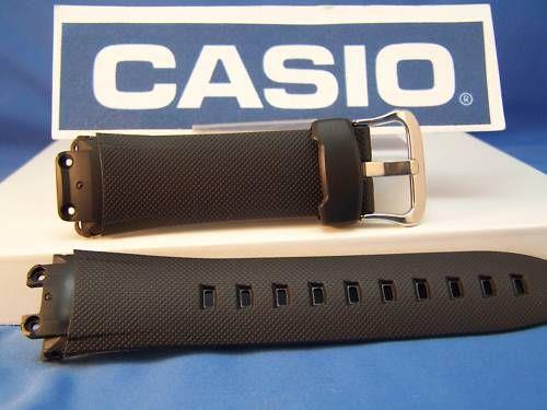 Casio watchband G-3100, G-3110 mens black Resin
