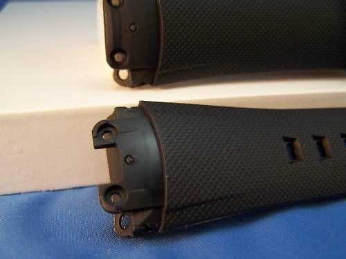 Casio watchband G-3100, G-3110 mens black Resin