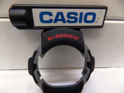 Casio Watch Parts G-7600 Inner Bezel / Shell Black/Gray W/ Red G-Shock letters