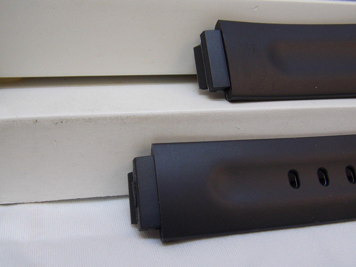 Casio Watchband MW-33. Black Resin Watchband/Strap Factory Original