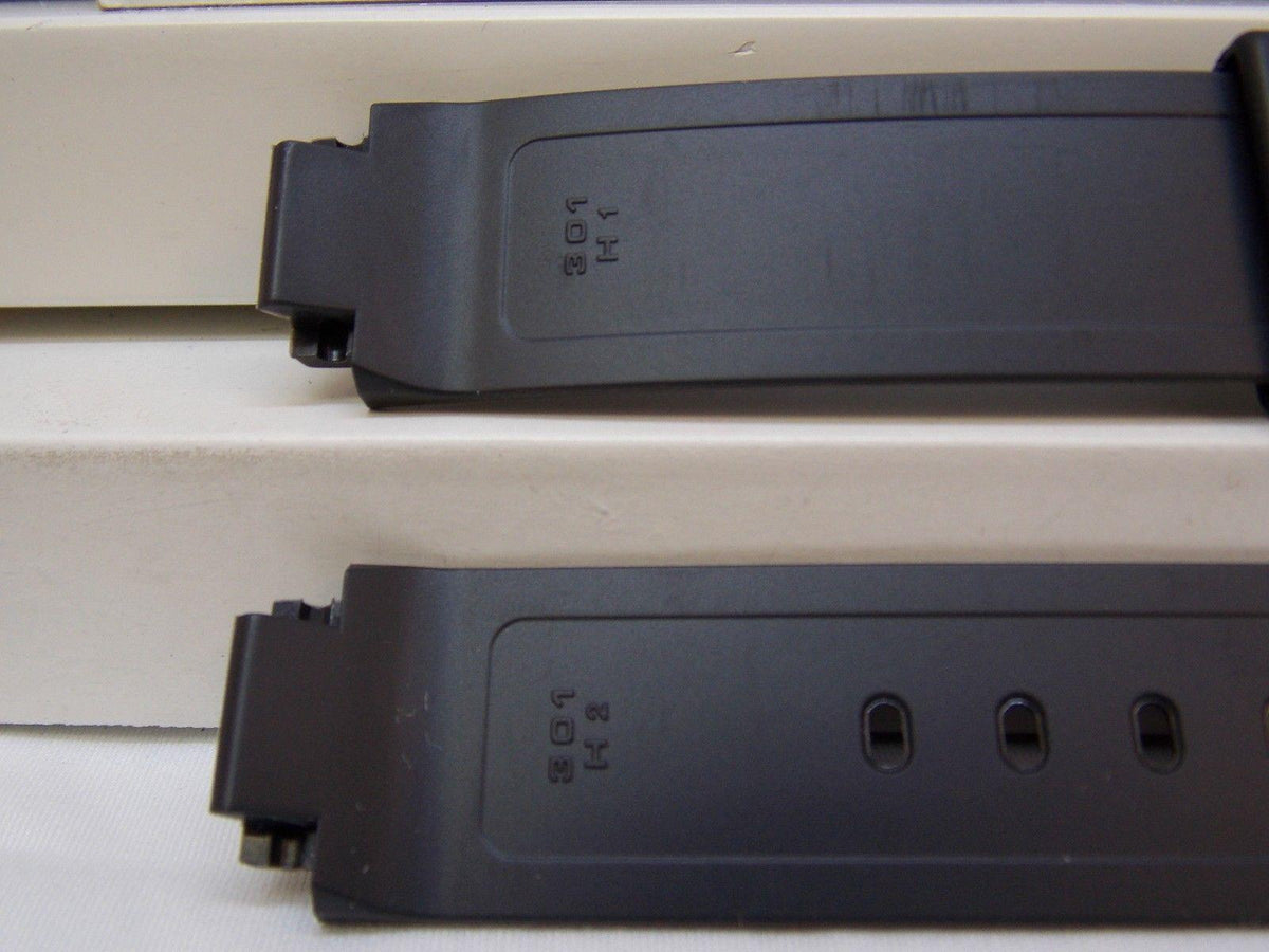 Casio Watchband MW-33. Black Resin Watchband/Strap Factory Original