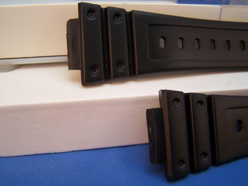 Casio Watchband DW-5600E G-Shock Original 16mm Black Resin Strap Watchband