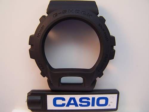 Casio Watch Parts DW-6900 MS Bezel (Shell) All Black. G-Shock Military Edition