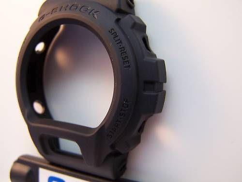 Casio Watch Parts DW-6900 MS Bezel (Shell) All Black. G-Shock Military Edition