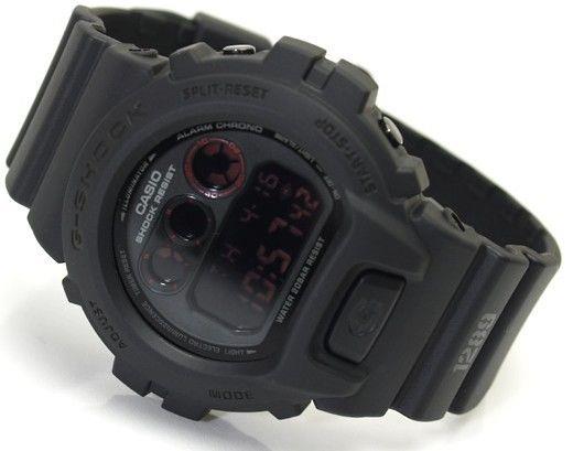Casio Watch Parts DW-6900 MS Bezel (Shell) All Black. G-Shock Military Edition