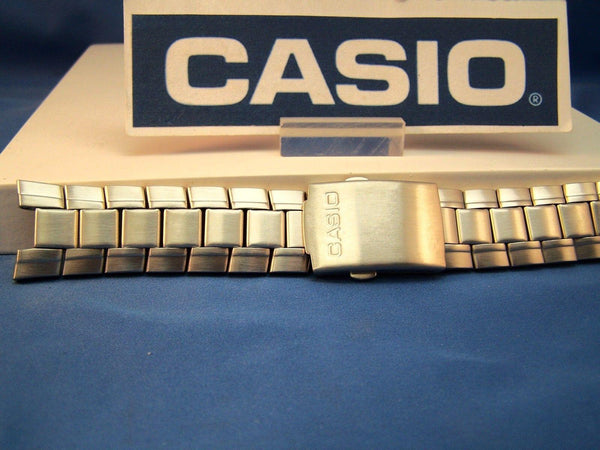 Casio watchband. EF-305 D Edifice Steel/SilverTone Push Button Bracelet w/Pins