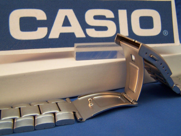 Casio watchband. EF-305 D Edifice Steel/SilverTone Push Button Bracelet w/Pins