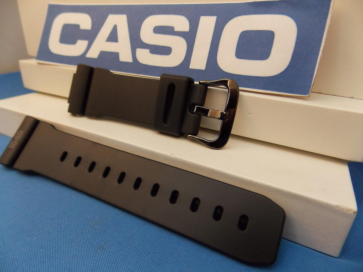 Casio Watchband DW-5600 MS 1545, RZDW-5600 MS. G-Shock Black Resin Strap