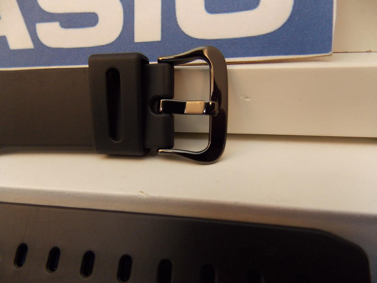 Casio Watchband DW-5600 MS 1545, RZDW-5600 MS. G-Shock Black Resin Strap