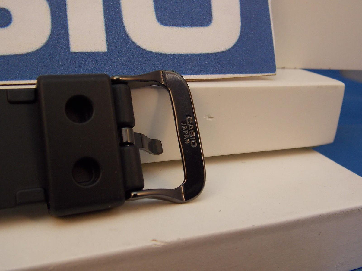 Casio Watchband DW-5600 MS 1545, RZDW-5600 MS. G-Shock Black Resin Strap
