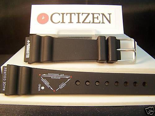 Citizen watchband Promaster Original Windsurfer 20mm Black Rubber .