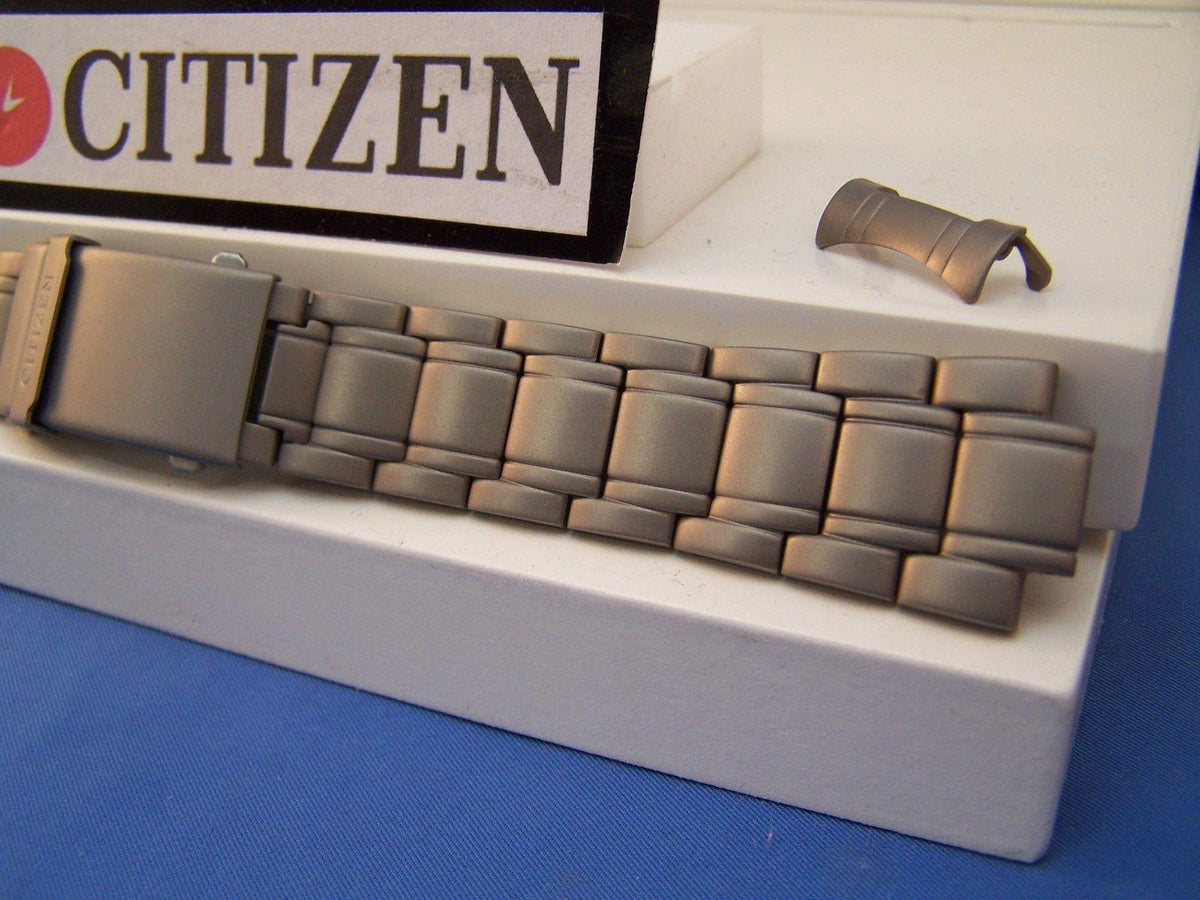 Citizen Watchband JP1030 Duplex Titanium Bracelet 20mm w/ P But Length Extender