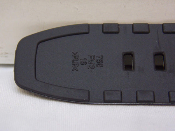 Casio Watchband WS-220,W-S220,HDDS-100,MCW-100 Black Resin Watchband / Strap.