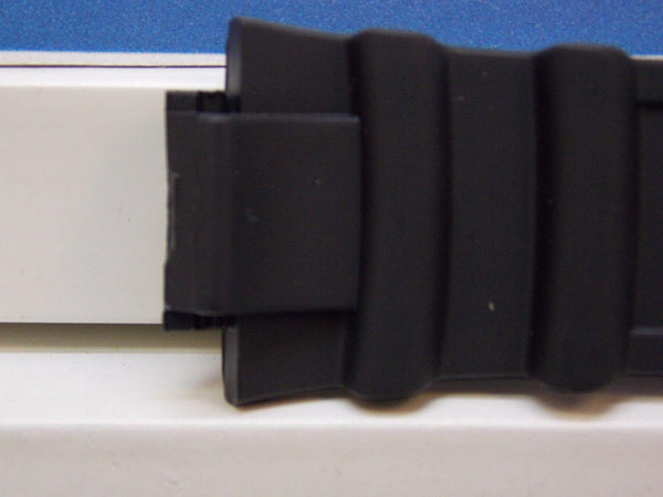 Casio Watchband WS-220,W-S220,HDDS-100,MCW-100 Black Resin Watchband / Strap.