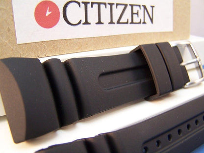 Citizen Watchband JV0020 -12f Eco Drive 20th Anniversary blk Metric Diver Strap