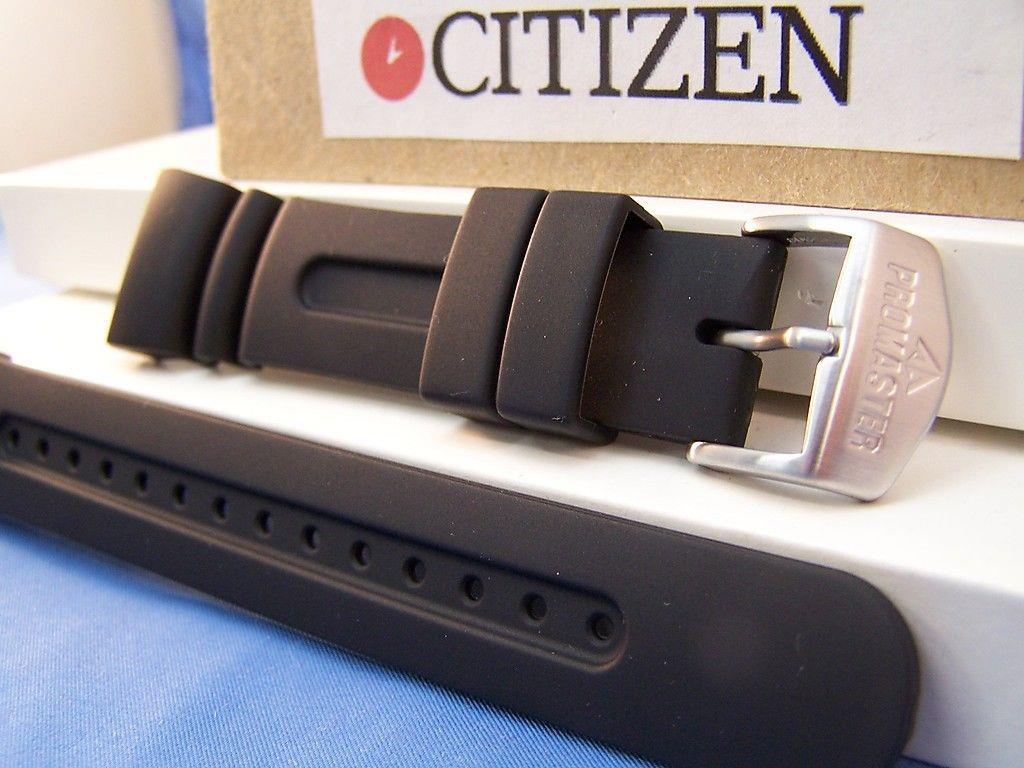 Citizen Watchband JV0020 -12f Eco Drive 20th Anniversary blk Metric Diver Strap