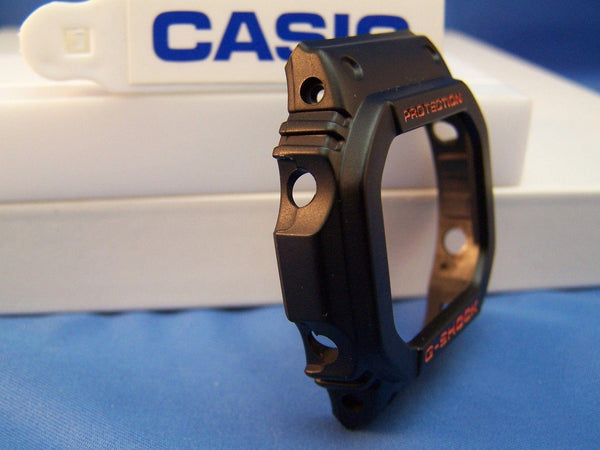 Casio Watch Parts GW-M5600 R GW-M5610 R Bezel.Orange Letter Black G-Shock Bezel