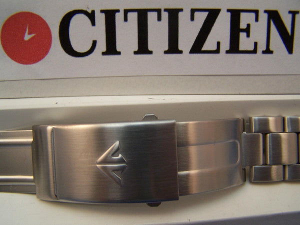 Citizen watchband Promaster Bracelet 20mm Steel SilverTone w/Quik Length Extend