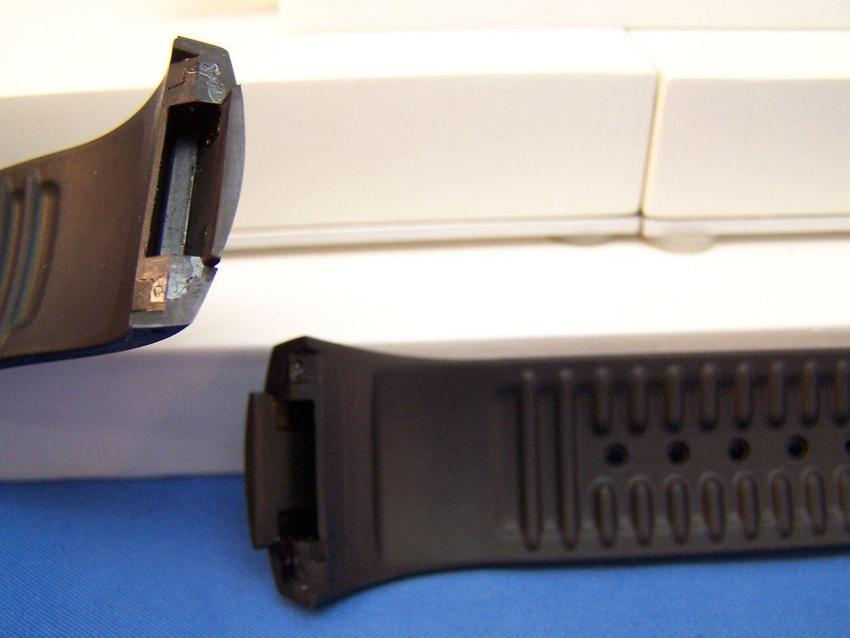 Swiss Army watchband ST4000, ST1500, ST2500, Black Resin . Watchband
