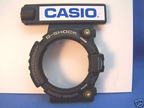 Casio Watch Parts GW-225 Bezel/Shell Frogman Black