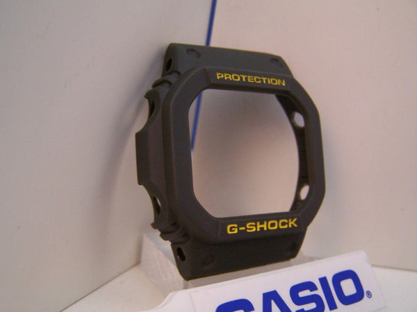 Casio Watch Parts G-5600 A-3, GW-M5600.Bezel/Shell Green w/Yellow Letter G-Shock