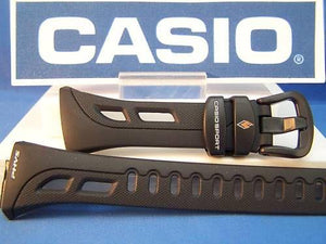 Casio watchband RFT-100 Soccer Refs  black Resin