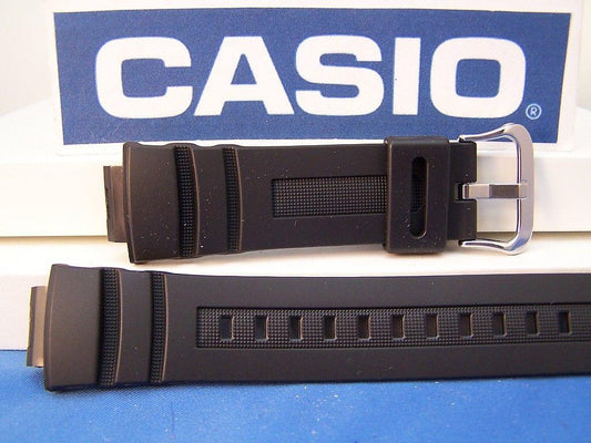 Casio Watchband AWG-100 AWG-101 AW-591 G-7700 SKAW-590 Black G-Shock Band