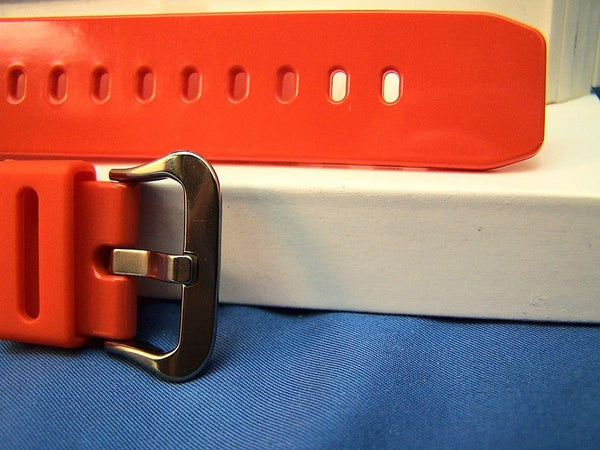Casio watchband G-9100 R-4. G-Shock Gulf Man Dual Illuminator Orange Rub
