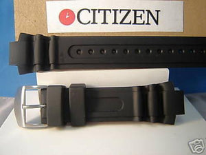 Citizen watchband BN0016. Original Pro Diver Eco-Drive Black Rubber