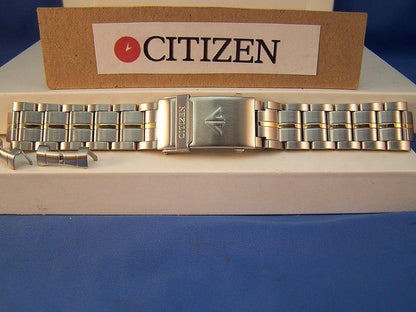 Citizen Watchband Promaster Bracelet 2 Tn 20mm Wide w/Push Button Length Extend