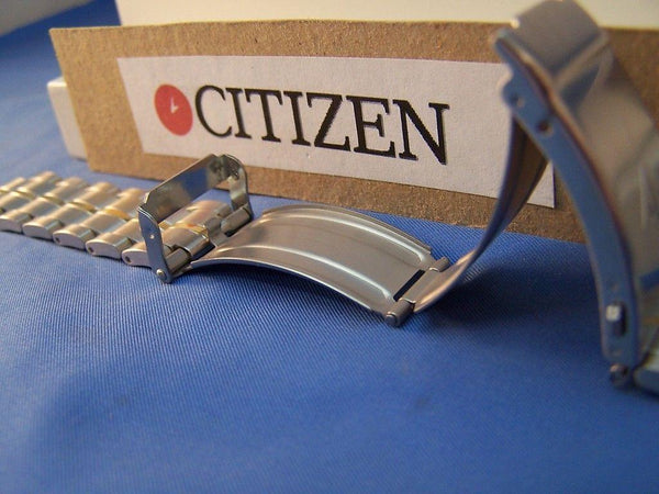 Citizen Watchband Promaster Bracelet 2 Tn 20mm Wide w/Push Button Length Extend