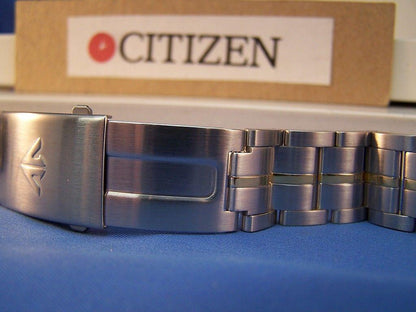 Citizen Watchband Promaster Bracelet 2 Tn 20mm Wide w/Push Button Length Extend