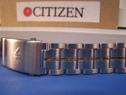 Citizen Watchband Promaster Bracelet 2 Tn 20mm Wide w/Push Button Length Extend