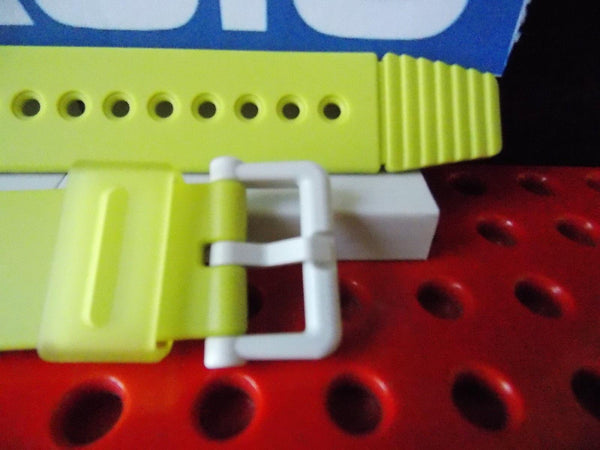 Casio watchband G-001 HC-3 Pale Yellow Hyper G-Shock  W/ Metal Mesh Insert