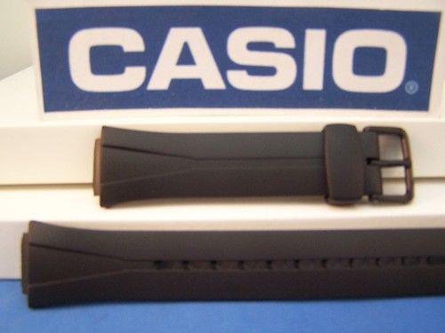 Casio watchband WL-S21 Tough Solar Black Resin