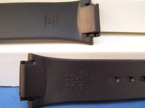 Casio watchband WL-S21 Tough Solar Black Resin