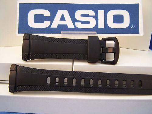 Casio watchband WVA-109 Wave Ceptor Black Resin