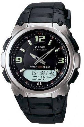 Casio watchband WVA-109 Wave Ceptor Black Resin