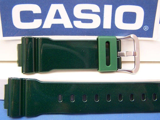 Casio watchband DW-6900 CC-3 Shiny Green G-Shock Watchband