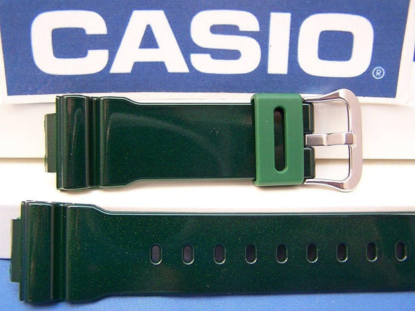 Casio watchband DW-6900 CC-3 Shiny Green G-Shock Watchband