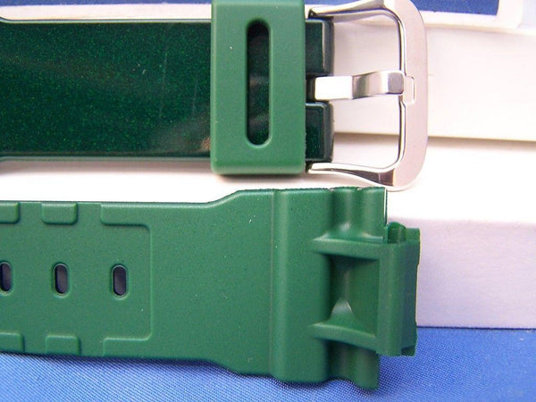 Casio watchband DW-6900 CC-3 Shiny Green G-Shock Watchband