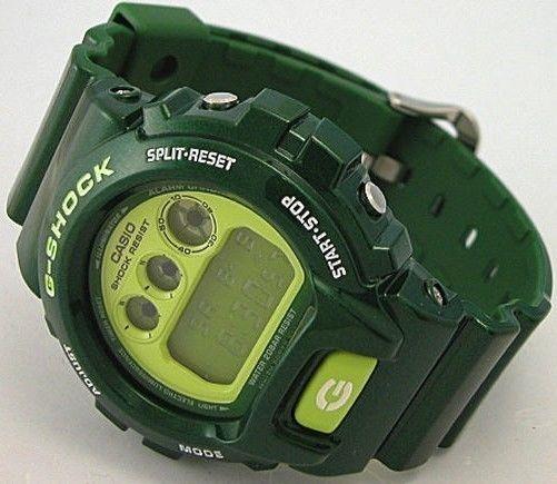 Casio watchband DW-6900 CC-3 Shiny Green G-Shock Watchband