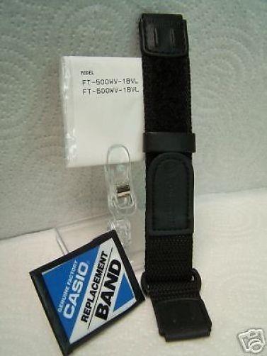 Casio watchband FT-500 NylonGrip 19mm High Quality Sport Band For 19mm Watch