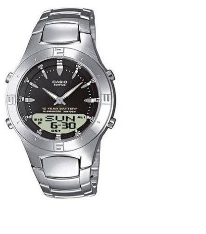 Casio Watchband EFA-110 D Edifice Bracelet Silver Tone Stainless Steel w/ Pins