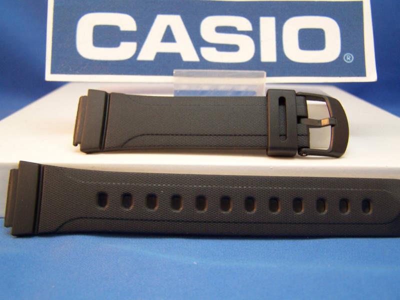 Casio Watchband DB-37 16mm mens black Resin