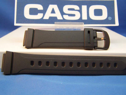 Casio Watchband DB-37 16mm mens black Resin