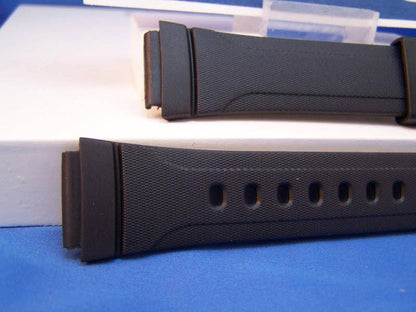 Casio Watchband DB-37 16mm mens black Resin