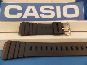 Casio watchband AQ-100. MRD-201 Steel buckle Original Black Resin